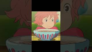 Ponyo on the Cliff by the Sea (2008) #ponyo #asmr #foodasmr #music #animation #animationmeme #anime