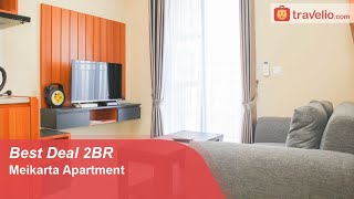 Room Tour Best Deal 2BR Meikarta Apartment By Travelio