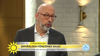 ”Inte ovanligt med brutalt våld i Saudiarabien” - Nyhetsmorgon (TV4)