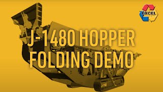 J 1480 Hopper Folding Demo | Excel Machinery