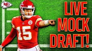 Chiefs FINAL 7-round LIVE Mock NFL Draft!