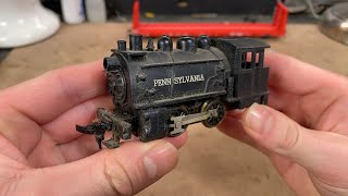 Repairing a Mantua Tyco Steam Locomotive Live