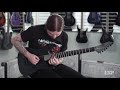 esp guitars ltd black metal series demo