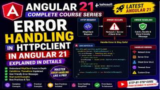 Error Handling in HttpClient in Angular 21 | Angular 21 tutorials in Hindi