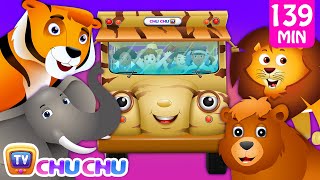 Wheels on the Bus - Wild Animals & Animal Sounds and Many more Nursery Rhymes Collection | ChuChu TV