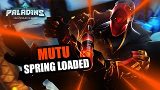 Mutu Vii Pro Competitive l PRO PLAYER l SPRING LOADED l PALADINS GAMEPLAY