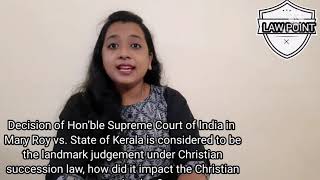 FAQ on Christian Succession law #IndianSuccessionAct #AdvocateonRecord #SupremeCourtofIndia