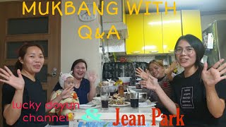 KOREAN 🇰🇷 WIVES: MUKBANG WITH A TWIST @luckydoyun \u0026@jeanpark