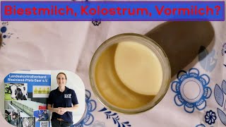 Was ist eigentlich Biestmilch? Die Kolostrumaufnahme beim Kalb