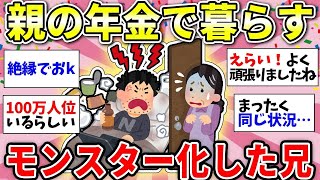 【ガルちゃん有益】親の年金で暮らす兄がやばい！40歳女性が10年実家に帰っていない理由…同じ悩みを持つガル民が意外に多かった【ガルちゃん雑談】