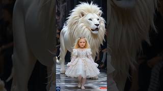 Beautiful Cute Baby // lion // walking performance on americagottalent part 16// #americagottelent