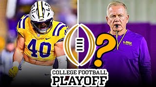 Is LSU REALLY A College Football Playoff Threat?