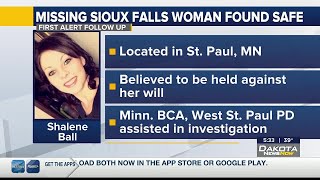 Missing Sioux Falls woman found safe