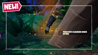 How to Get New Mythic Predator's Cloaking Device in Fortnite Season 5! - Where to Find Predator