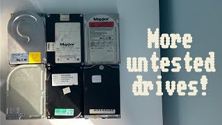 I bought more RARE untested hard drives off eBay- Do they work?