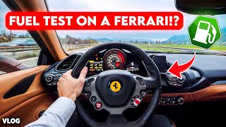 My Ferrari 488 GTB Fuel Test Will Blow Your Mind!