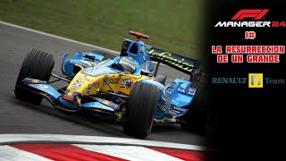 REVIVIENDO A RENAULT!!!!!/F1 MANAGER 24  # 1 EPISODIO