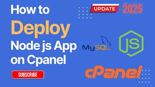 How To Deploy A Node.js App On cPanel (No SSH Needed) | Step-by-Step 2025 || Express.js + MySQL
