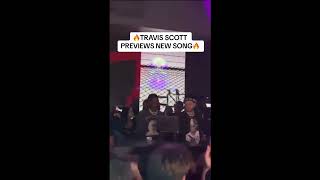 Travis Scott Previews New Unreleased Song at Boston Afterparty (Snippet - 13/01/