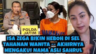 Iza Zega Bikin Heboh di Sel Tahanan Wanita Akhirnya Mengakui Nama Asli Sahrul !!