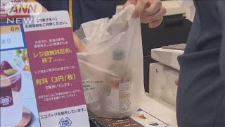 コンビニで初　ミニストップがレジ袋「1枚3円」(19/06/24)