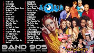 Spice Girls, Britney, NSYNC, Aqua, Vengaboys, Toy Box, Backstreet Boy, WestLife