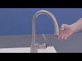 grohe low flow faucet remedies installation video