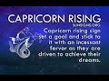 Saturn In Capricorn - CAPRICORN ASCENDANT - REBUILDING PERSONALITY