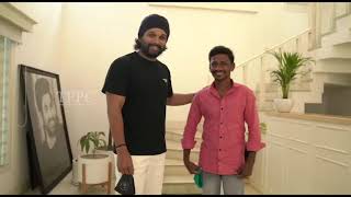 Allu Arjun's meet with his fan Nageshwara Rao | #Alluarjun | TFPC