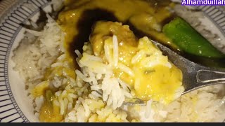 Enjoying the Perfect Dinner| Kari Chawal Delight By Aao Cooking Krain