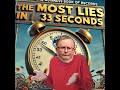 Albanese enters the Guinness Book of Records - 11 porkies in 33 seconds. A new world record.