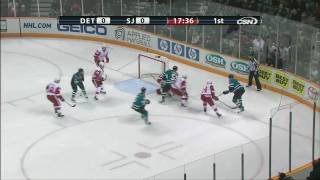 forechecking get the puck deep TO cycle \u0026 scoring chance red.wings.vs.sharks-.mp4