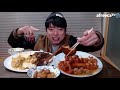 오뚜기 3분요리 몽땅 먹방 도합 2500kcal mukbang