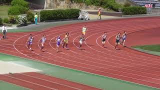 2019京都高校陸上市内ブロック予選　男子200m1～5組