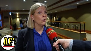 Magdalena Andersson vill inte låna till försvaret