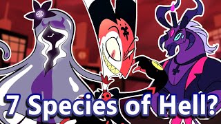 The 7 Demon Species of the 7 Rings of Hell in Helluva Boss & Hazbin Hotel