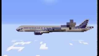 The chicken comes EP1 - A chicken hijack a plane in Minecraft