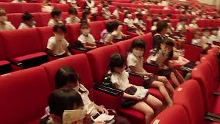 【三郷市】もう少しで開演です【幼稚園】みさと幼稚園