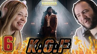 KGF Chapter 2 Interval scene | Rocky meets Inayat Khalil | Part 6 | Movie Reaction | KGF 2 | Kannada