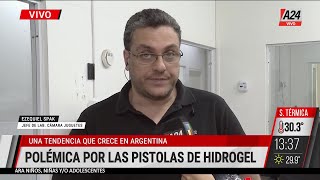 🔫POLÉMICA POR LAS PISTOLAS DE HIDROGEL: una tendencia que crece en Argentina