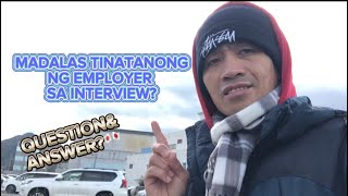 MADALAS TINATANONG NG EMPLOYER SA INTERVIEW!😊#japan #buhayofw #everyone #highlights #youtube #fyp