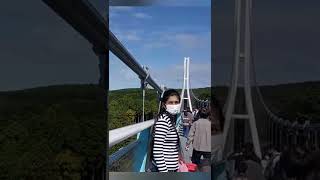 Sema thrilling experience 😅| இந்த bridge la nenga povengala?| LivewithmeinJapan