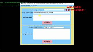 Data Encryption Decryption Using RSA Algorithm || With Source Code