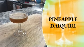 How to Make a Pineapple Daiquiri (using Pineapple Rum) - Rum Cocktails - Cocktails At Home