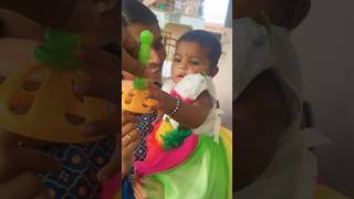 మా కుమార్ అన్న వాళ్ల బంగారుపాప😘 🧿#shorts #ytshorts #viral #baby #toddler #telugu