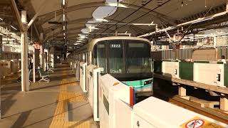 東京メトロ南北線9000系9123F新横浜線試運転元住吉駅発車