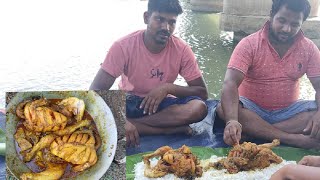 River Side Whole Chicken Feast with Friends || Nuanai River || Puri-Odisha