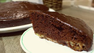 Chocolate dream! Best chocolate cake with banana in 5 minutes # 23