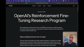 Reinforcement Fine-Tuning (RFT) Explained Simply - Day 2 of 12 Days of OpenAI