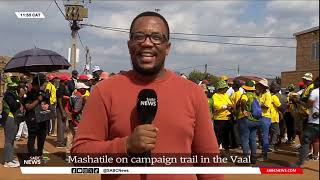 Elections 2024 | ANC Deputy President Mashatile on campaign trail in the Vaal